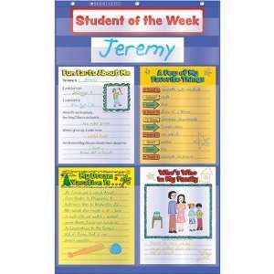   Friend TF 5108 Student Of The Week Pocket Chart
