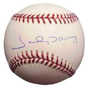  Tri Star Productions Johnny Damon Autographed Baseball MLB 
