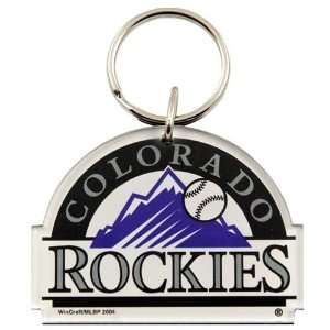  MLB Colorado Rockies High Definition Keychain