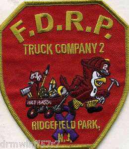 Ridgefield Park, NJ Truck 2 fire patch  