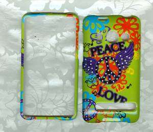 love peace for HTC Sprint EVO 4G case hard skin cover  