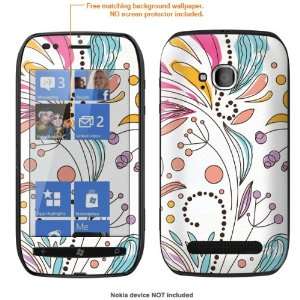  Protective Decal Skin Sticker for Nokia Lumia 710 case 