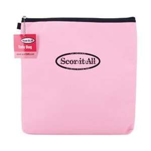  New   Scor It Large Zippered Padded Tote Bag 14.5X14.5 by 