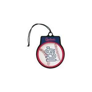   MLB Licensed Team Logo Air Freshener Vanilla Scent  St Louis Cardinals