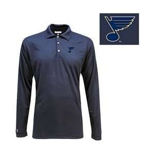  St. Louis Blues Victor Long Sleeve Polo Shirt   ST. LOUIS BLUES 