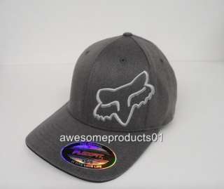 Brand New Fox Racing Muggin Grey Flex Fit Cap Size XS/SM  