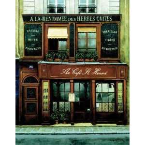  Au Cafe St.Honore (Canv)    Print