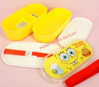 Spongebob Squarepants Microwave Bento Lunch Box J21a  