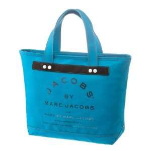  Marc By Marc Jacobs Neon Blue Small Canvas Jacobs Tote 