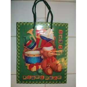  Merry Christmas Child Toy Gift Bag 8x9.5x4.5 Health 
