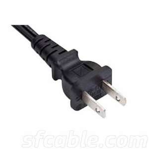   SF Cable, 6ft NEMA 1 15P(USA 2 pin) to C7 with 18/2 SPT 2 Electronics