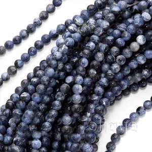   3mm Round Beads / 16 Inch Strand (Lapis Color) Arts, Crafts & Sewing