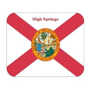   US State Flag   High Springs, Florida (FL) Mouse Pad 