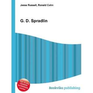  G. D. Spradlin Ronald Cohn Jesse Russell Books