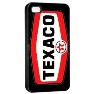  Texaco Gasoline Logo Case for Iphone 4/4s (Black) Free 