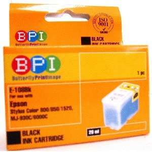  BPI Epson compatible Black Ink Cartridge S020108 