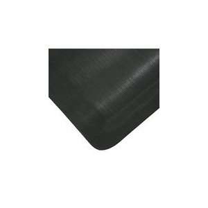   Traction and Comfort 3 x 75 Black Vinyl Mat with Flex Link™ Spong