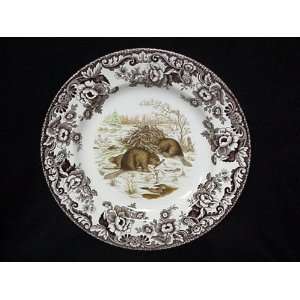  SPODE DINNER PLATE PINTAIL WOODLAND 