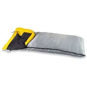  Guide Gear 14 Degree Down Rectangle Bag Gray Shell Yellow 