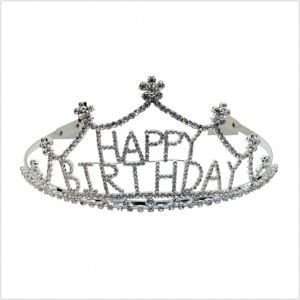  Happy Birthday Crystal Tiara Beauty