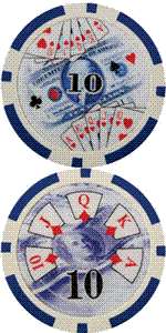Stardard 11.5g 1000 Las Vegas Casino Style Poker Chips  