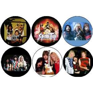  Set of 6 SPINAL TAP 1.25 MAGNETS Heavy Metal Comedy 