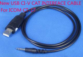 USB CI V CAT INTERFACE CABLE for ICOM CT 17 IC 706  