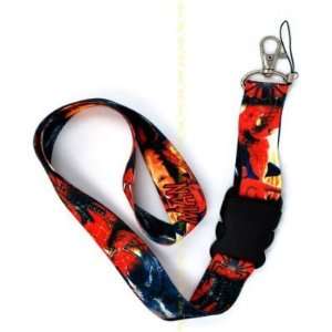  Spiderman Lanyard New Design with Keyholder and Cellphone 