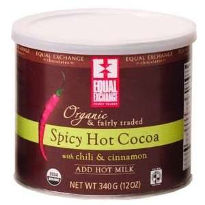  Equal Exchange Spicy Hot Cocoa, 12 oz Cans, 3 ct (Quantity 