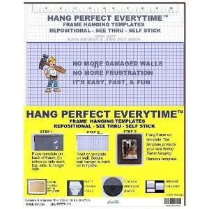  HANG PERFECT EVERYTIME   Frame Hanging Templates