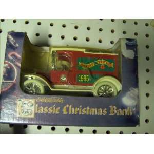   Christmas 1913 Model T Van 1/34 Scale Diecast Bank Toys & Games
