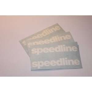  6 X Speedline Decals for Wheels Stickers