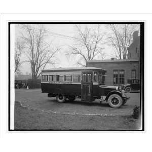  Historic Print (L) Wash. Railway & Elec. Co. bus