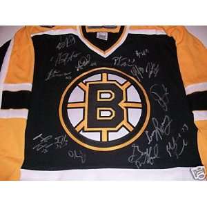   Jersey Proof Chara Thomas   Autographed NHL Jerseys