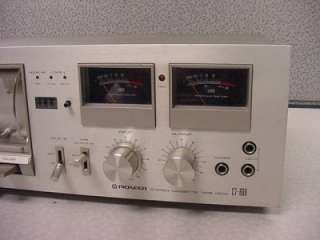 PIONEER Stereo Cassette Tape Deck CT 606 (WORKING)  