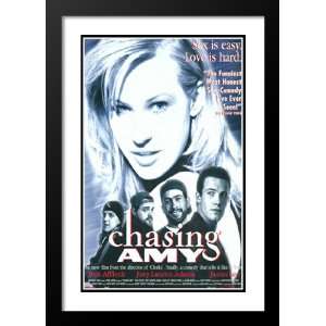 Chasing Amy 32x45 Framed and Double Matted Movie Poster   Style C 