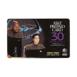   Star Trek Deep Space Nine Commander Sisko & Dax On Bridge Everything
