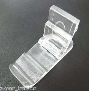 Clear PORTABLE Clip Holder Stand for Sony Ericsson XPERIA Neo V  