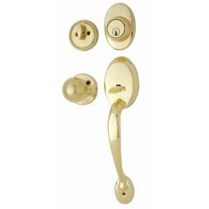   Polished Brass Lockset Cheltenham Series   45025