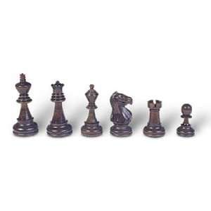  Double Weight Wood Chessmen Toys & Games