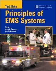 Principles of EMS Systems, (0763733822), ACEP, Textbooks   Barnes 