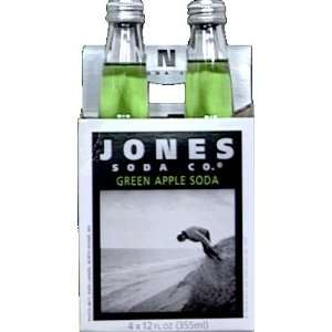 Jones, Soda Green Apple 4Pk, 48 FO (Pack of 6)  Grocery 