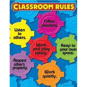  Trend Enterprises Classroom Rules Chart Toys & Games