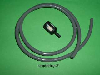   2ft. Fuel Line & Fuel Filter for Homelite & McCulloch Chainsaws  