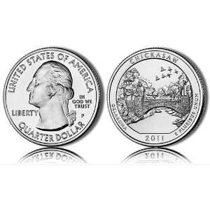   2011 AMERICA THE BEAUTIFUL CHICKASAW 5oz SILVER COIN 