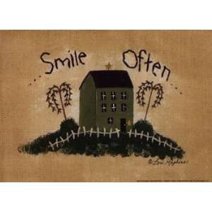  Smile Often   Poster by Lori Maphies (7x5)