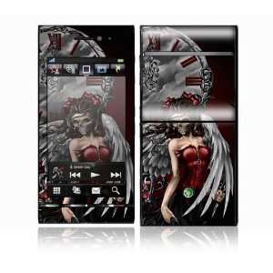  Sony Ericsson Satio Decal Skin   Gothic Angel Everything 