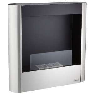  Blomus Chimo Wall Mounted Fireplace, Coated Stainless 