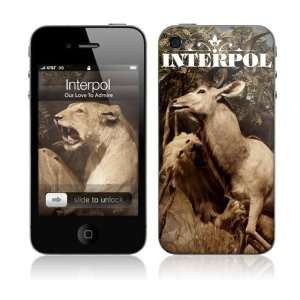  Music Skins MS INPL20133 iPhone 4  Interpol  Our Love To 