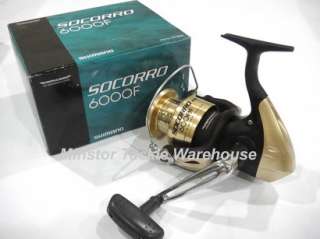 Shimano SOCORRO 6000F Spinning Reel 6000 F NEW  